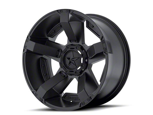 XD Rockstar II Matte Black 5-Lug Wheel; 18x9; 0mm Offset (09-18 RAM 1500)