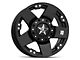 XD Rockstar Matte Black 5-Lug Wheel; 18x9; 0mm Offset (09-18 RAM 1500)