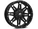 XD Monster II Matte Black 5-Lug Wheel; 17x9; 30mm Offset (09-18 RAM 1500)