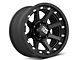 XD Addict Matte Black 6-Lug Wheel; 17x9; -12mm Offset (14-18 Sierra 1500)