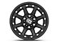 XD Addict Matte Black 6-Lug Wheel; 17x9; -12mm Offset (14-18 Sierra 1500)