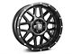 XD Grenade Satin Black 6-Lug Wheel; 20x9; 0mm Offset (14-18 Sierra 1500)