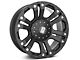 XD Monster Matte Black 6-Lug Wheel; 18x9; 18mm Offset (19-25 Sierra 1500)