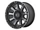 XD Gauntlet Satin Black with Gray Tint 6-Lug Wheel; 20x10; -18mm Offset (21-24 F-150)