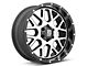 XD Grenade Satin Black with Machined Face 6-Lug Wheel; 20x9; 18mm Offset (21-24 F-150)