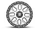 XD Grenade Satin Black with Machined Face 6-Lug Wheel; 20x9; 18mm Offset (21-24 F-150)