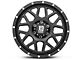 XD Grenade Satin Black 6-Lug Wheel; 18x9; -12mm Offset (21-24 F-150)