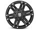 XD Monster II Matte Black 6-Lug Wheel; 20x9; 18mm Offset (21-24 F-150)