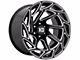 XD Onslaught Gloss Black Milled 8-Lug Wheel; 20x10; -18mm Offset (23-24 F-350 Super Duty SRW)