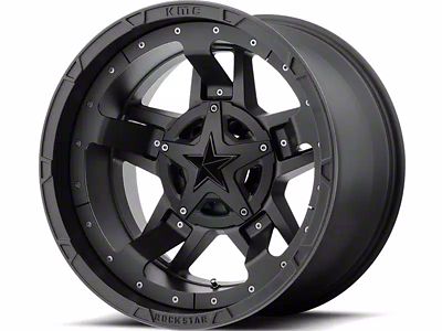 XD Rockstar III Matte Black 8-Lug Wheel; 20x10; -24mm Offset (23-24 F-350 Super Duty SRW)