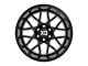 XD Grenade 2 Gloss Black Milled 6-Lug Wheel; 18x9; 18mm Offset (2024 Ranger)