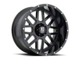 XD Grenade Satin Black 6-Lug Wheel; 18x9; -12mm Offset (24-25 Ranger)