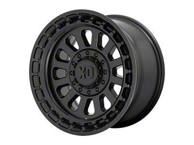 XD Omega Satin Black 6-Lug Wheel; 17x9; 18mm Offset (2024 Ranger)