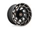 XD Onslaught Satin Black with Bronze Tint 6-Lug Wheel; 20x10; -18mm Offset (2024 Ranger)