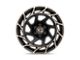 XD Onslaught Satin Black with Bronze Tint 6-Lug Wheel; 20x10; -18mm Offset (2024 Ranger)