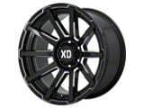 XD Outbreak Gloss Black Milled 6-Lug Wheel; 20x9; 18mm Offset (2024 Ranger)