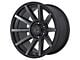 XD Outbreak Satin Black with Gray Tint 6-Lug Wheel; 20x10; 12mm Offset (2024 Ranger)