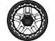 XD Recon Satin Black Machined 6-Lug Wheel; 18x8.5; 18mm Offset (2024 Ranger)