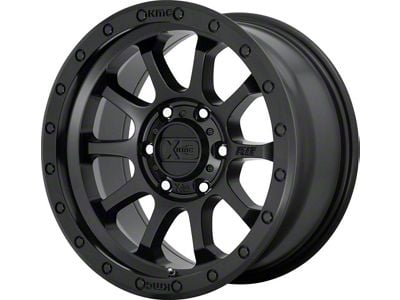 XD RG3 Satin Black 6-Lug Wheel; 18x9; 18mm Offset (2024 Ranger)