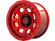 XD Storm Candy Red 6-Lug Wheel; 20x9; 18mm Offset (2024 Ranger)