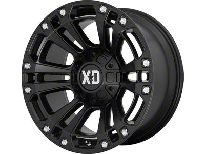 XD XD851 Satin Black 6-Lug Wheel; 20x9; 0mm Offset (2024 Ranger)