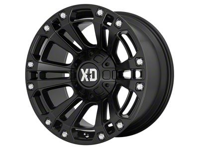 XD XD851 Satin Black 6-Lug Wheel; 20x9; 18mm Offset (2024 Ranger)