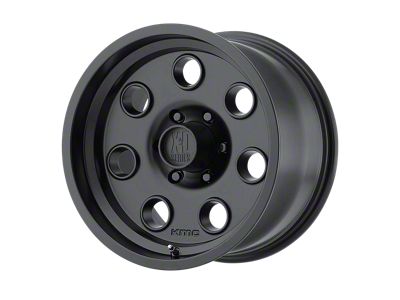 XD Pulley Satin Black 6-Lug Wheel; 17x9; -12mm Offset (91-96 Dakota)