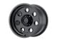 XD Pulley Satin Black 6-Lug Wheel; 17x9; -12mm Offset (91-96 Dakota)