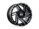 XD Swipe Satin Black Milled 6-Lug Wheel; 18x9; 18mm Offset (91-96 Dakota)