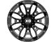 XD Boneyard Gloss Black Milled 5-Lug Wheel; 20x12; -44mm Offset (94-01 RAM 1500)