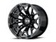 XD Boneyard Gloss Black Milled 5-Lug Wheel; 20x12; -44mm Offset (94-01 RAM 1500)