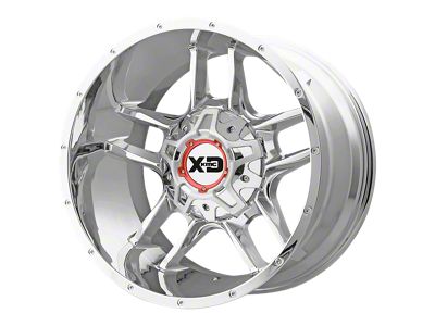 XD Clamp Chrome 5-Lug Wheel; 20x9; 18mm Offset (94-01 RAM 1500)