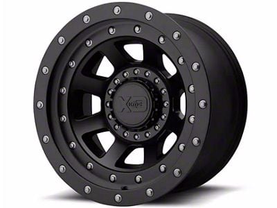 XD FMJ Satin Black 5-Lug Wheel; 17x9; -12mm Offset (94-01 RAM 1500)