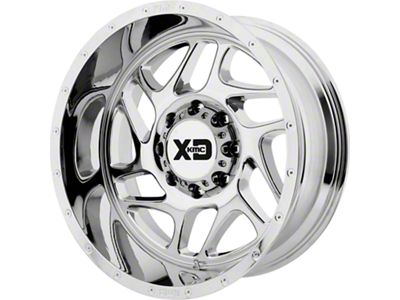 XD Fury Chrome 5-Lug Wheel; 20x9; 0mm Offset (94-01 RAM 1500)