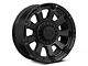 XD Gauntlet Satin Black 5-Lug Wheel; 17x9; 0mm Offset (94-01 RAM 1500)