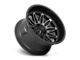 XD Gunner Gloss Black Machined with Gray Tint 5-Lug Wheel; 20x10; -18mm Offset (94-01 RAM 1500)