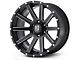 XD Heist Satin Black 5-Lug Wheel; 22x9.5; 15mm Offset (94-01 RAM 1500)