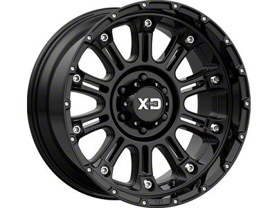 XD Hoss II Gloss Black 5-Lug Wheel; 20x9; 0mm Offset (94-01 RAM 1500)