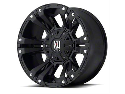 XD Monster II Satin Black 5-Lug Wheel; 18x9; 18mm Offset (94-01 RAM 1500)