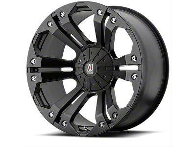 XD Monster Matte Black 5-Lug Wheel; 18x9; -12mm Offset (94-01 RAM 1500)