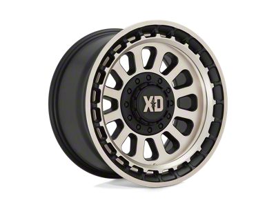 XD Omega Satin Black with Bronze Tint 5-Lug Wheel; 17x9; 18mm Offset (94-01 RAM 1500)