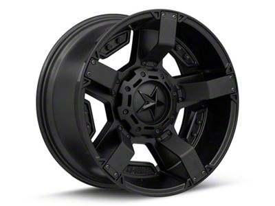 XD Rockstar II Matte Black 5-Lug Wheel; 18x9; 0mm Offset (94-01 RAM 1500)