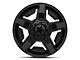 XD Rockstar II Matte Black 5-Lug Wheel; 18x9; 0mm Offset (94-01 RAM 1500)