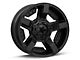 XD Rockstar II Matte Black 5-Lug Wheel; 18x9; 0mm Offset (94-01 RAM 1500)