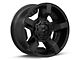 XD Rockstar II Matte Black 5-Lug Wheel; 20x10; -24mm Offset (94-01 RAM 1500)