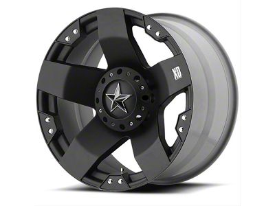 XD Rockstar Matte Black 5-Lug Wheel; 18x9; 0mm Offset (94-01 RAM 1500)