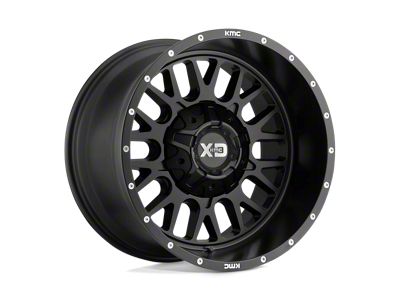 XD Snare Satin Black 5-Lug Wheel; 20x9; 18mm Offset (94-01 RAM 1500)