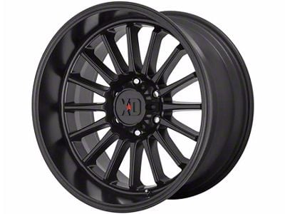 XD Whiplash Satin Black 5-Lug Wheel; 20x9; 0mm Offset (94-01 RAM 1500)