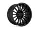 XD Whiplash Satin Black 5-Lug Wheel; 22x10; -18mm Offset (94-01 RAM 1500)