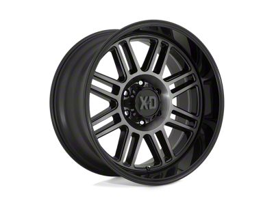 XD Cage Gloss Black with Gray Tint 8-Lug Wheel; 20x9; 0mm Offset (94-02 RAM 2500)